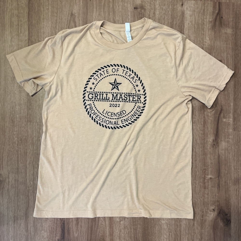 State of Texas Grill Master Men’s T-Shirt